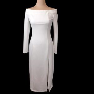 Lulu's Off White "Wedding" Gown Size Small